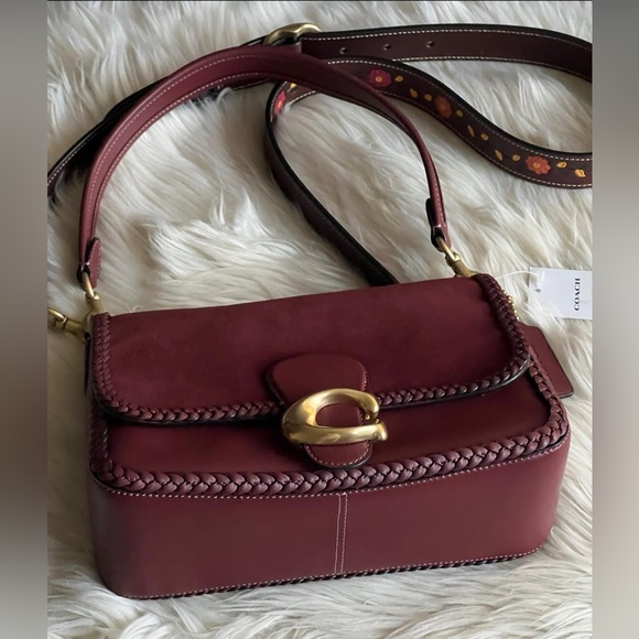 💰SOLD - CJ817 - Coach Soft Tabby Shoulder Bag with Braid - Picture 5 of 13